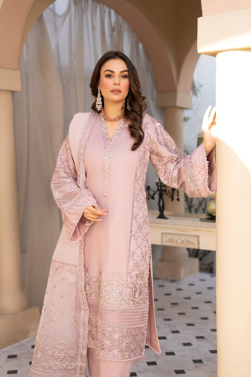 Karma Embroidered Pakistani Eid Suit KAR89-Designer dhaage