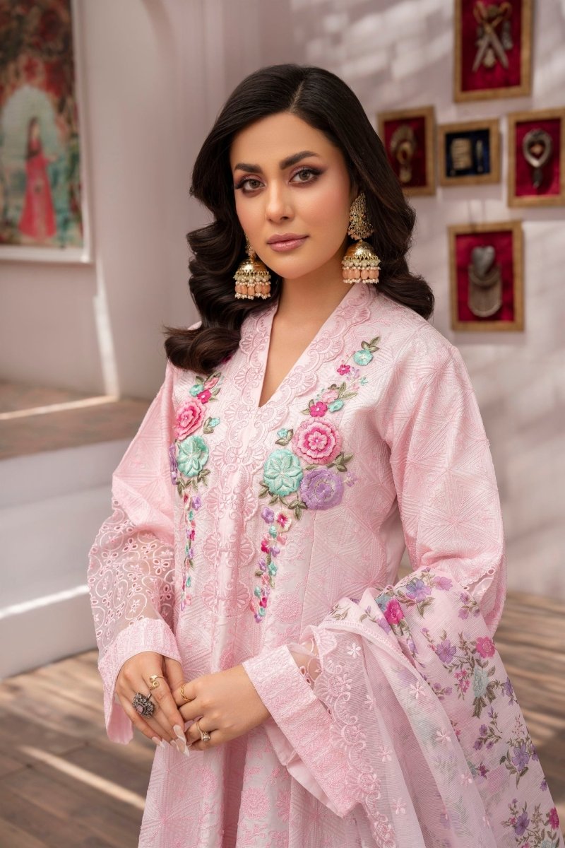 Karma Festive Embroidered Cotton Pakistani Dress KAR105 Karma Festive Embroidered Cotton Pakistani Dress KAR105