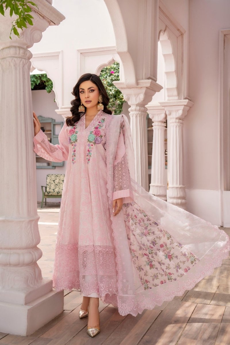 Karma Festive Embroidered Cotton Pakistani Dress KAR105 Karma Festive Embroidered Cotton Pakistani Dress KAR105
