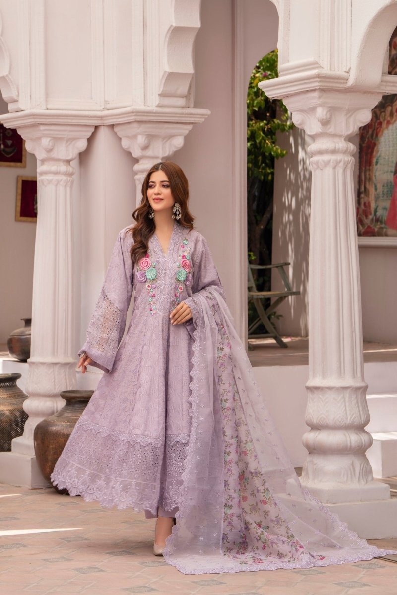 Karma Festive Embroidered Cotton Pakistani Dress KAR106 Karma Festive Embroidered Cotton Pakistani Dress KAR106