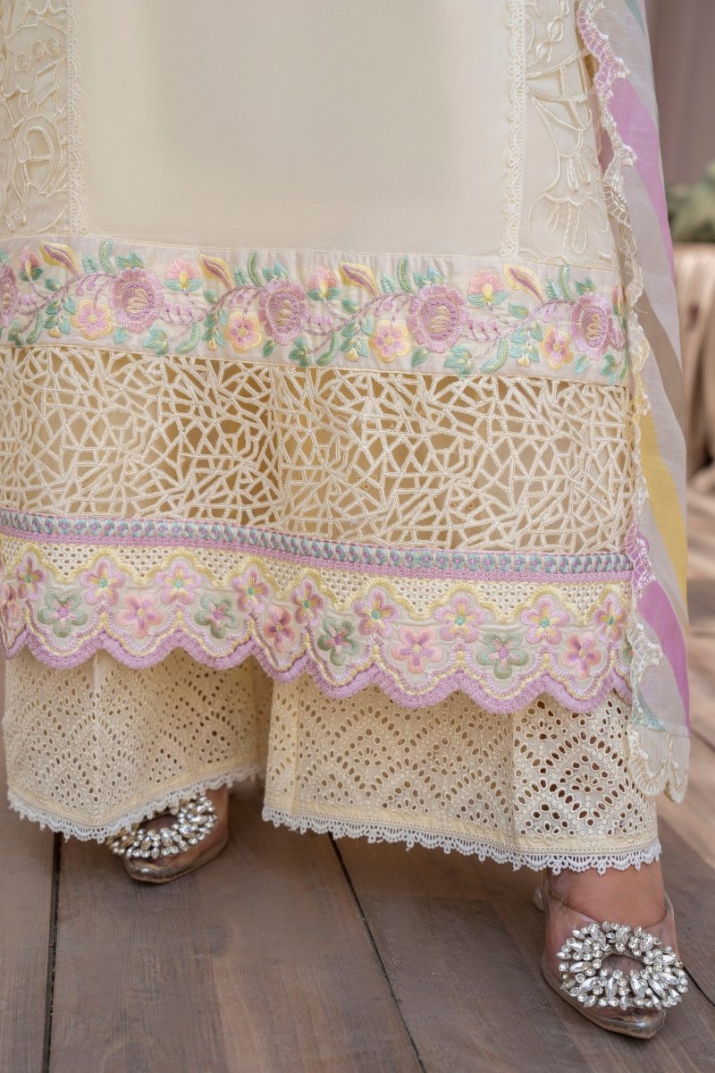 Karma Festive Embroidered Cotton Pakistani Suit KAR94 - Designer dhaage