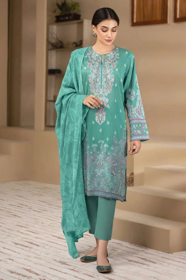Limelight Embroidered Cambric Pakistani 3 Piece Suit LIM350-Designer dhaage