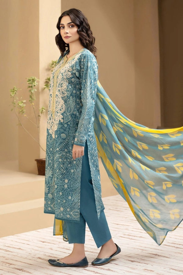 Limelight Embroidered Cambric Pakistani 3 Piece Suit LIM357-Designer dhaage