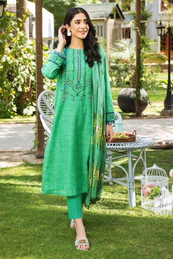 Limelight Embroidered Lawn Pakistani 3 Piece Suit LIM346-Designer dhaage