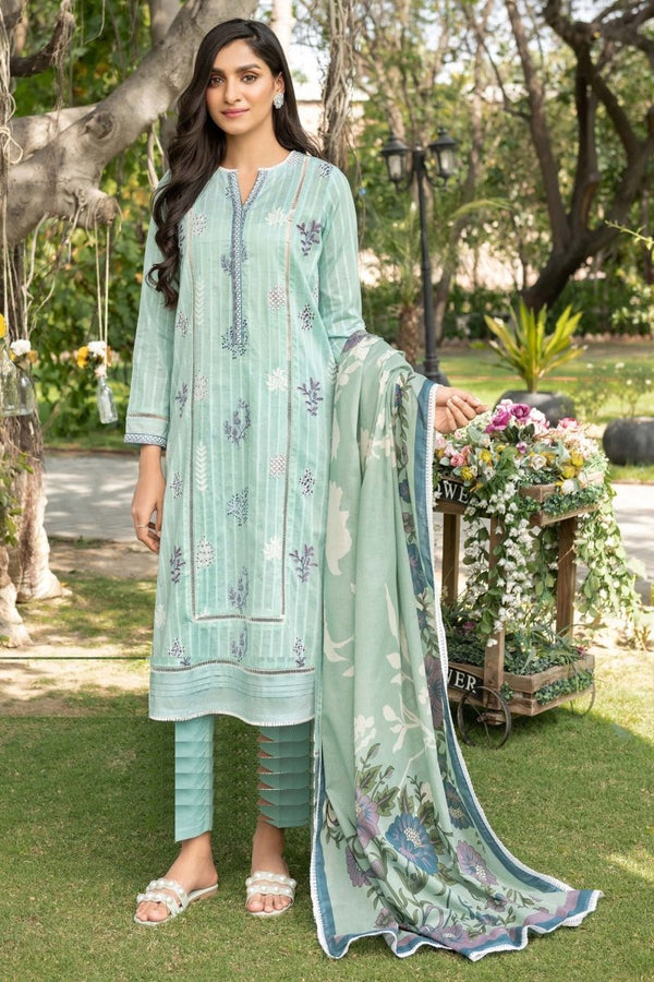 Limelight Embroidered Lawn Pakistani 3 Piece Suit LIM347-Designer dhaage