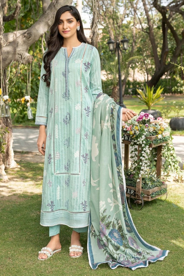 Limelight Embroidered Lawn Pakistani 3 Piece Suit LIM347-Designer dhaage