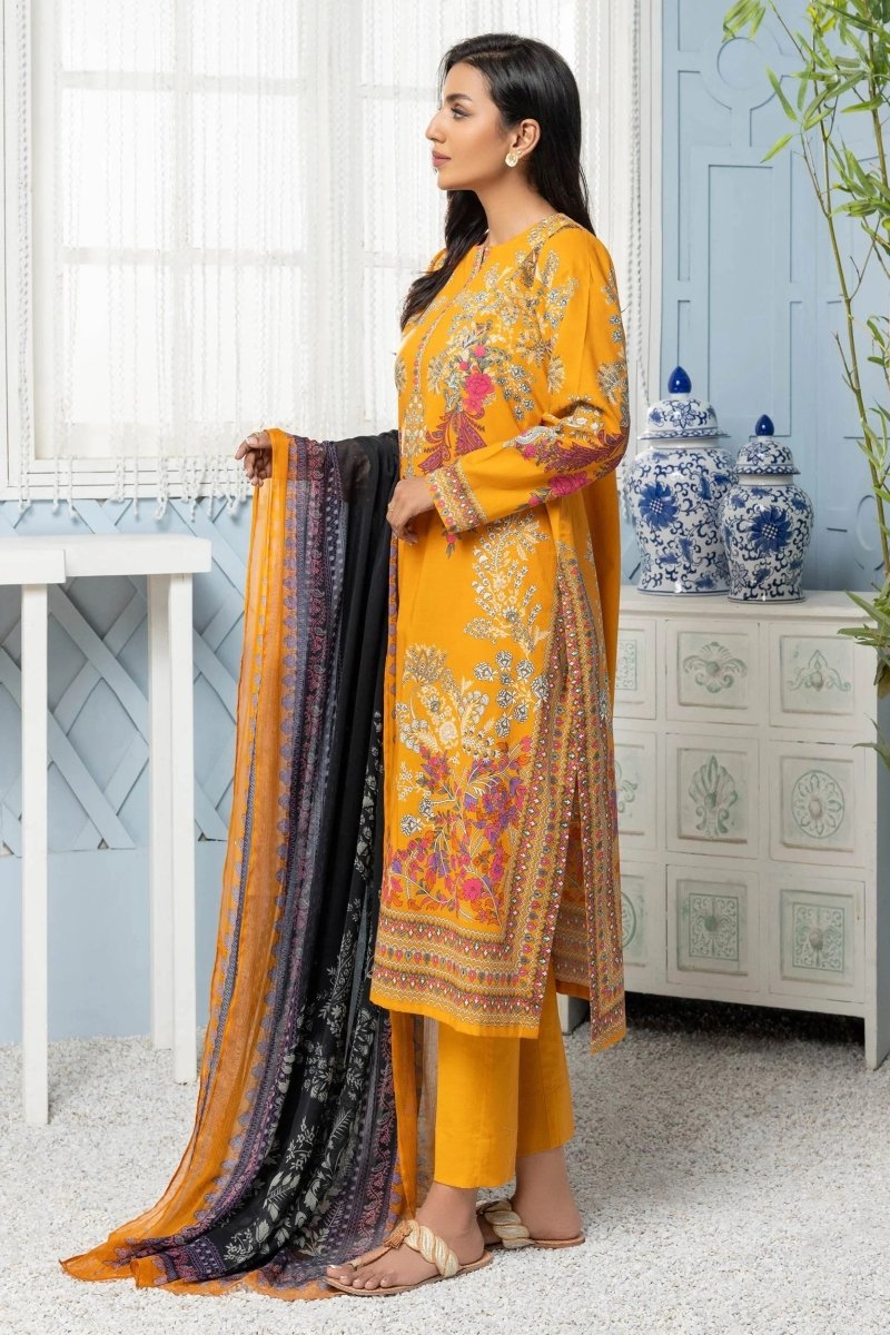 Limelight Lawn Pakistani 3 Piece Suit LIM344-Designer dhaage