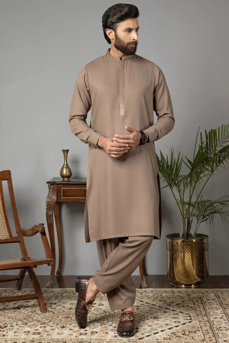 Limelight Pakistani Mens Shalwar Kameez LLM08-Designer dhaage