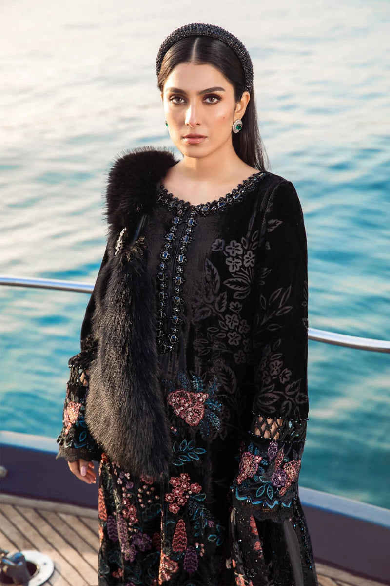 Maria B Luxury Palachi Velvet Pakistani Suit MAR141 Maria B Luxury Palachi Velvet Pakistani Suit MAR141