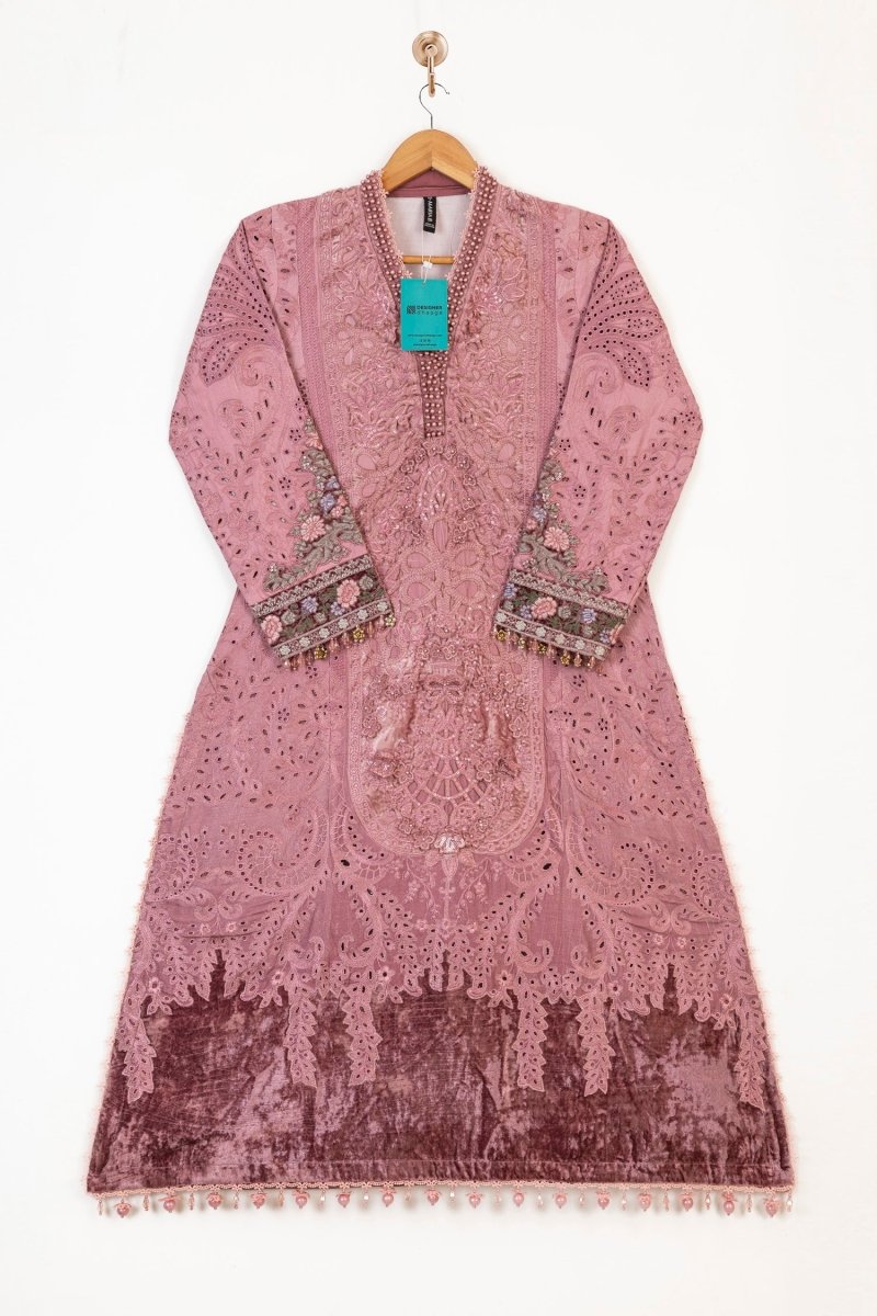 Maria B Luxury Velvet Pakistani Suit MAR140 - Designer dhaage