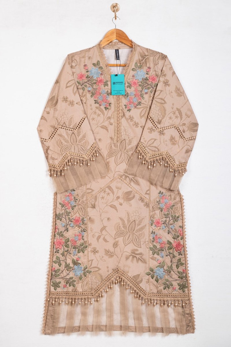 Maria B M Prints Cambric Suit 3A Mar133-Designer dhaage