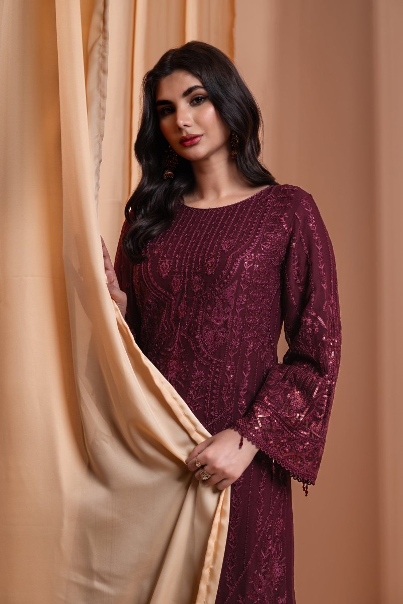 Mihrimah Festive Chiffon Pakistani Party Wear MIH55 - Designer dhaage