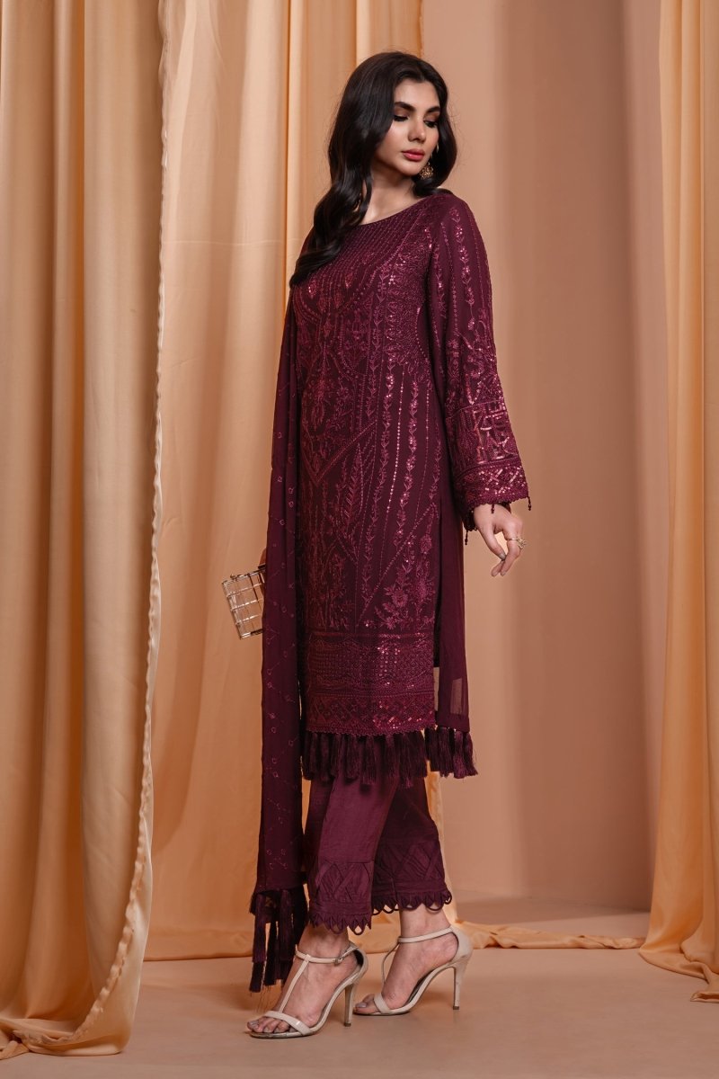 Mihrimah Festive Chiffon Pakistani Party Wear MIH55 - Designer dhaage