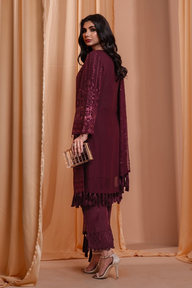 Mihrimah Festive Chiffon Pakistani Party Wear MIH55 - Designer dhaage
