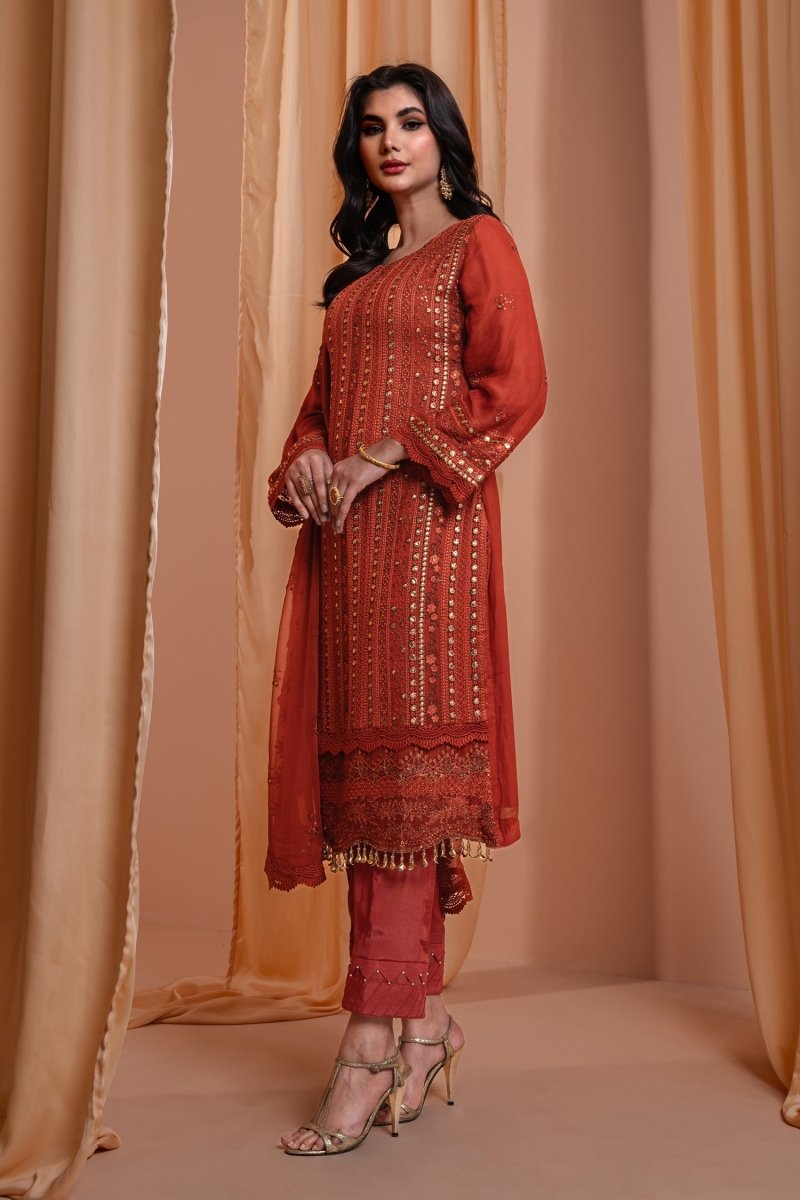 Mihrimah Festive Chiffon Pakistani Party Wear MIH67-Designer dhaage