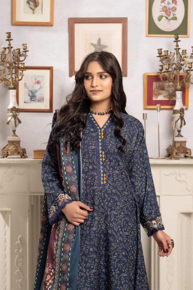 Munira Dhanak 3 Piece A Line Pakistani Dress MUN619