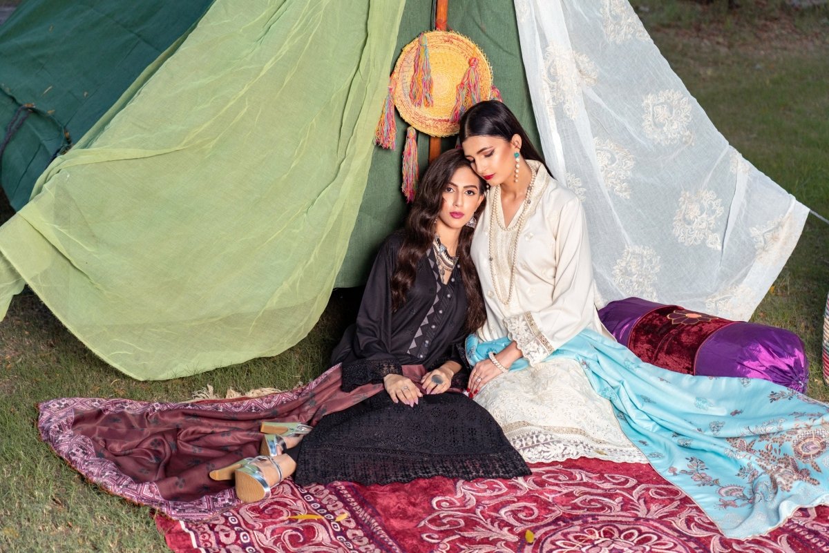 Munira Dhanak 3 Piece Pakistani Suit MUN607 - Designer dhaage