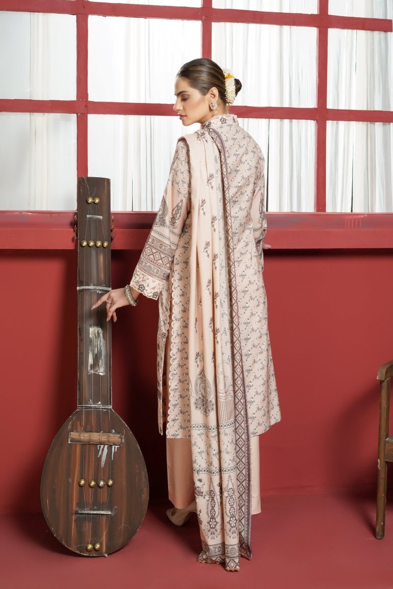 Munira Dhanak 3 Piece Pakistani Suit MUN612 - Designer dhaage