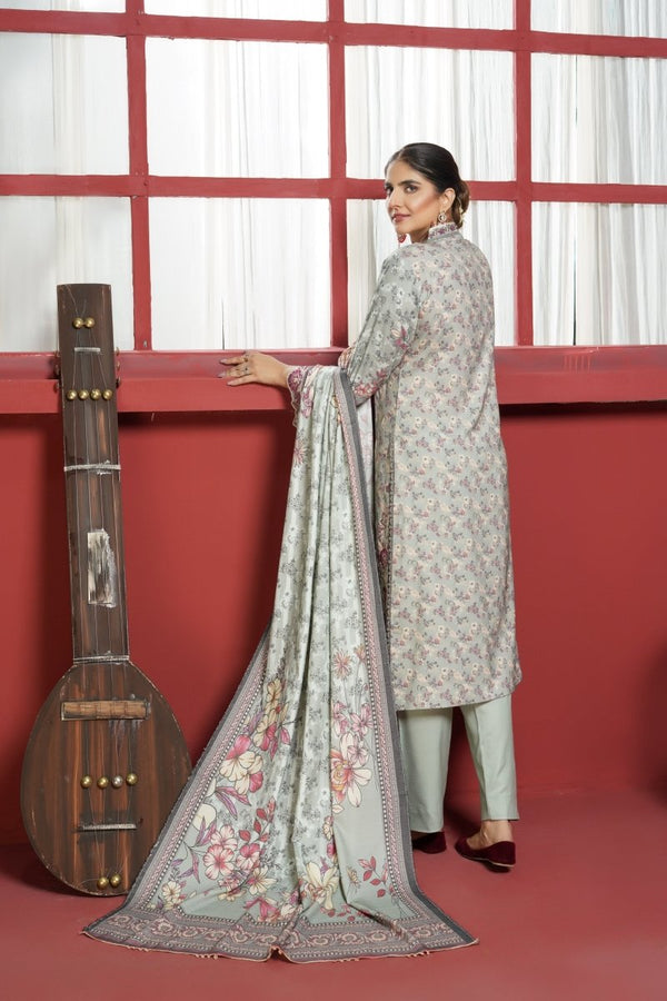 Munira Dhanak 3 Piece Pakistani Suit MUN613 - Designer dhaage