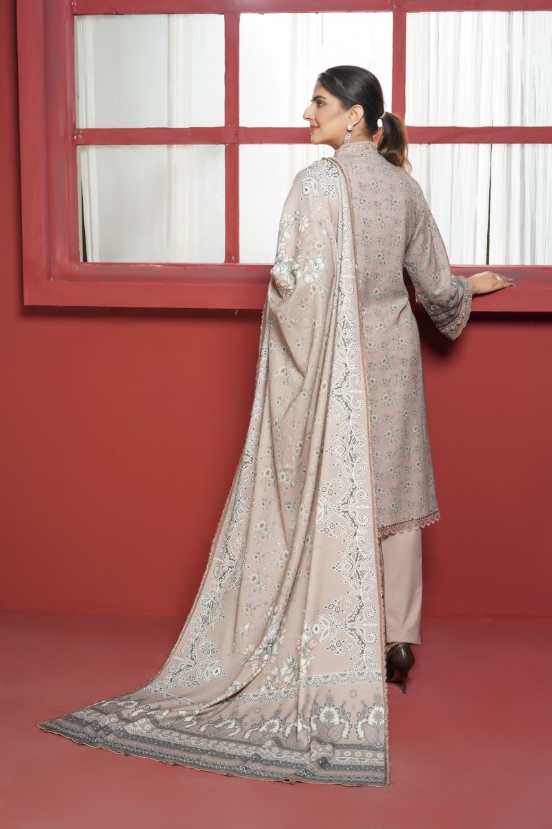 Munira Dhanak 3 Piece Pakistani Suit MUN614 - Designer dhaage
