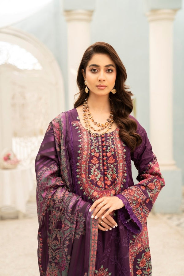 Munira Embroidered Viscose Pakistani Suit MUN546-Designer dhaage