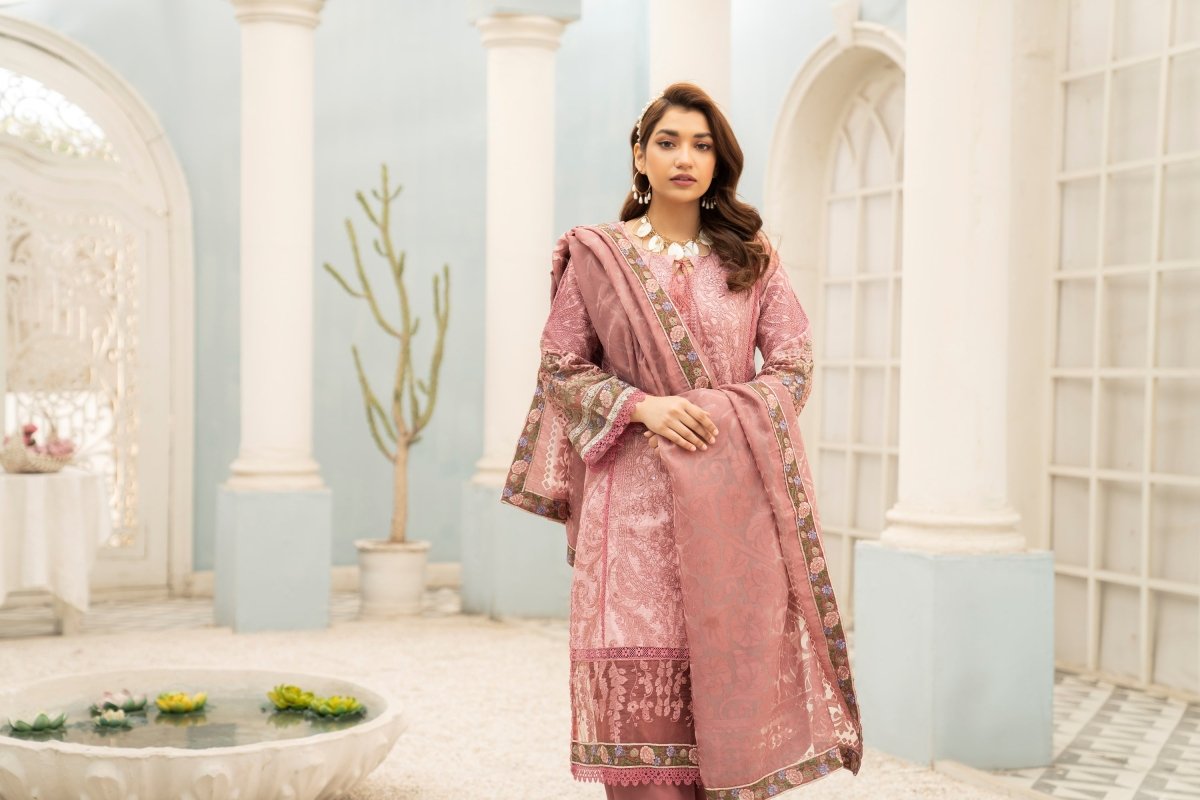 Munira Embroidered Viscose Pakistani Suit MUN547-Designer dhaage