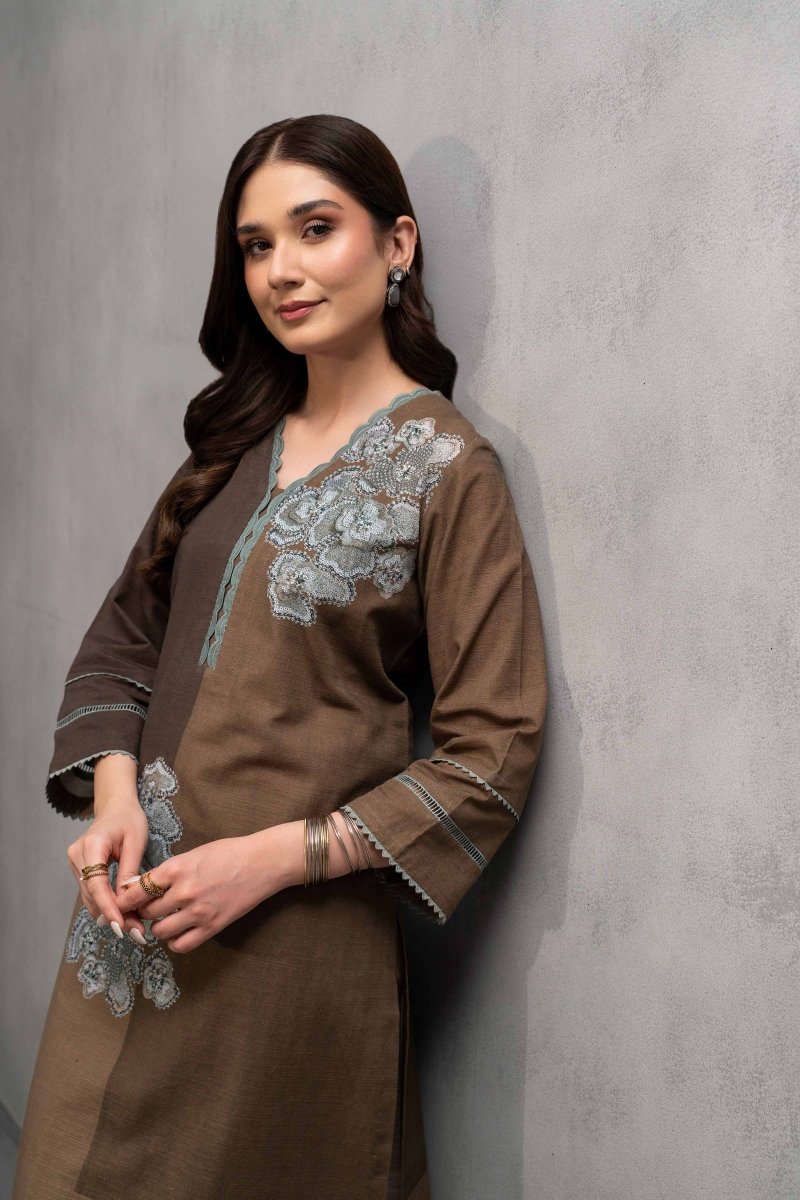 Nishat Khaddar 2 Piece Suit NIS13 - Designer dhaage