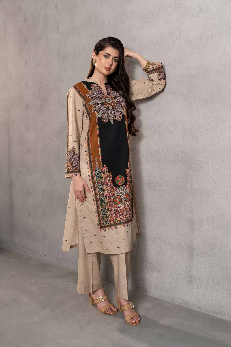 Nishat Khaddar 2 Piece Suit NIS14 - Designer dhaage
