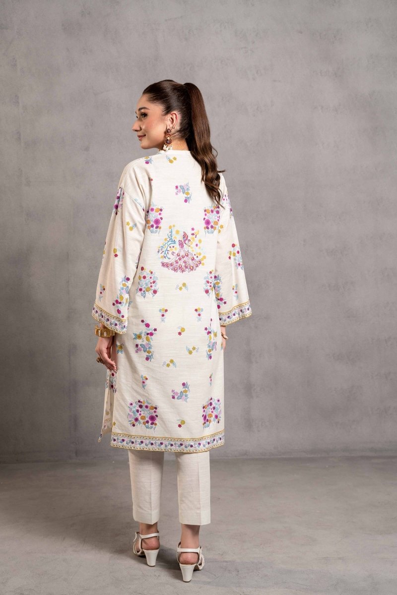 Nishat Khaddar 2 Piece Suit NIS16 - Designer dhaage