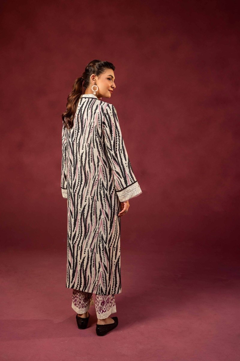 Nishat Linen 2 Piece Suit NIS19 - Designer dhaage