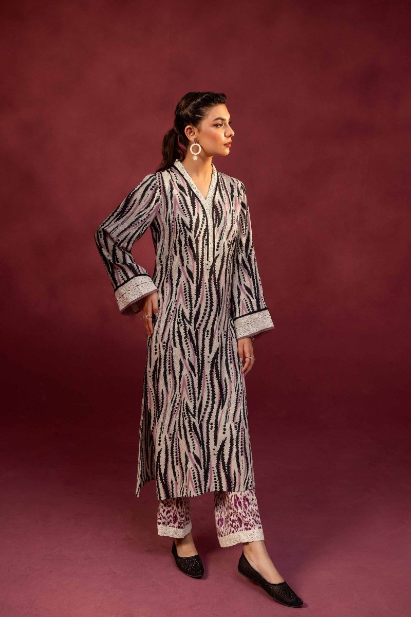 Nishat Linen 2 Piece Suit NIS19 - Designer dhaage