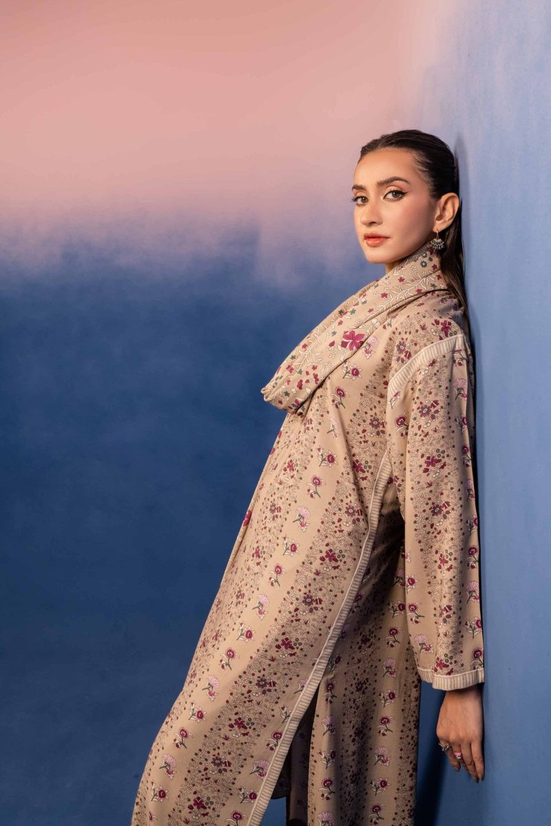 Nishat Linen 3 Piece Suit NIS07 - Designer dhaage