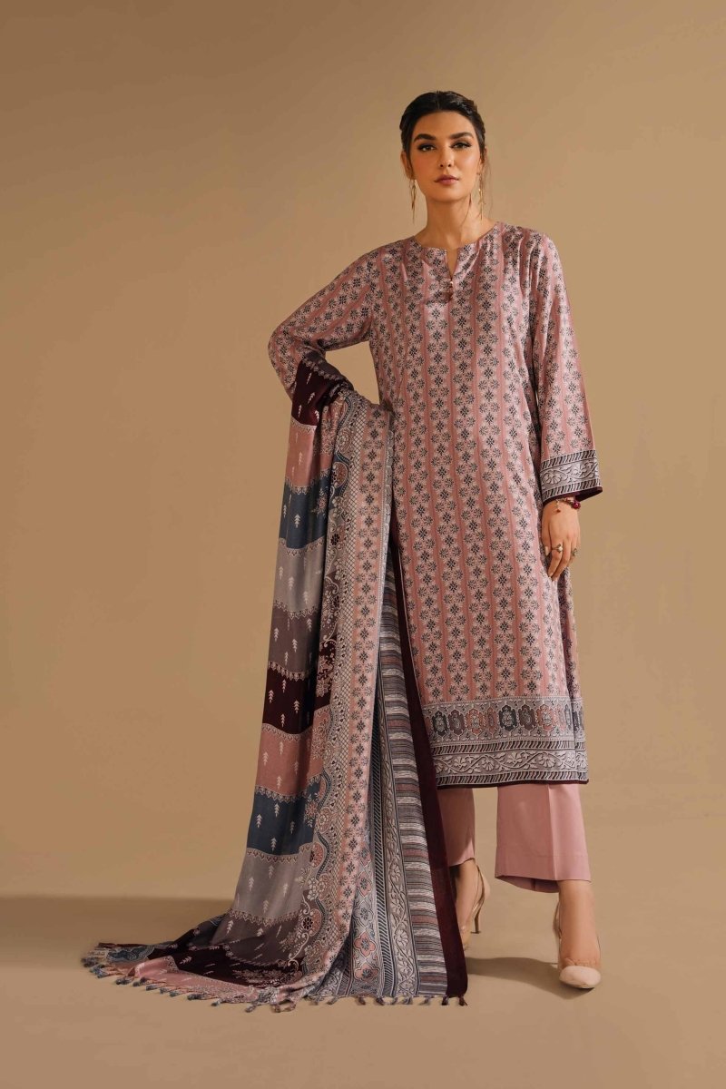 Nishat Linen 3 Piece Suit NIS10 - Designer dhaage