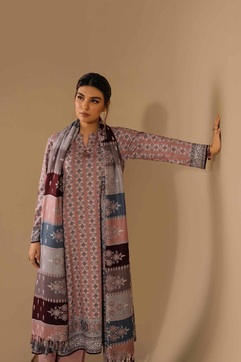 Nishat Linen 3 Piece Suit NIS10 - Designer dhaage