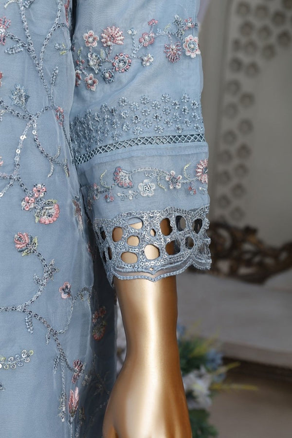 Sada Bahar Embellished Organza Party Wear Suit SBA93-Designer dhaage