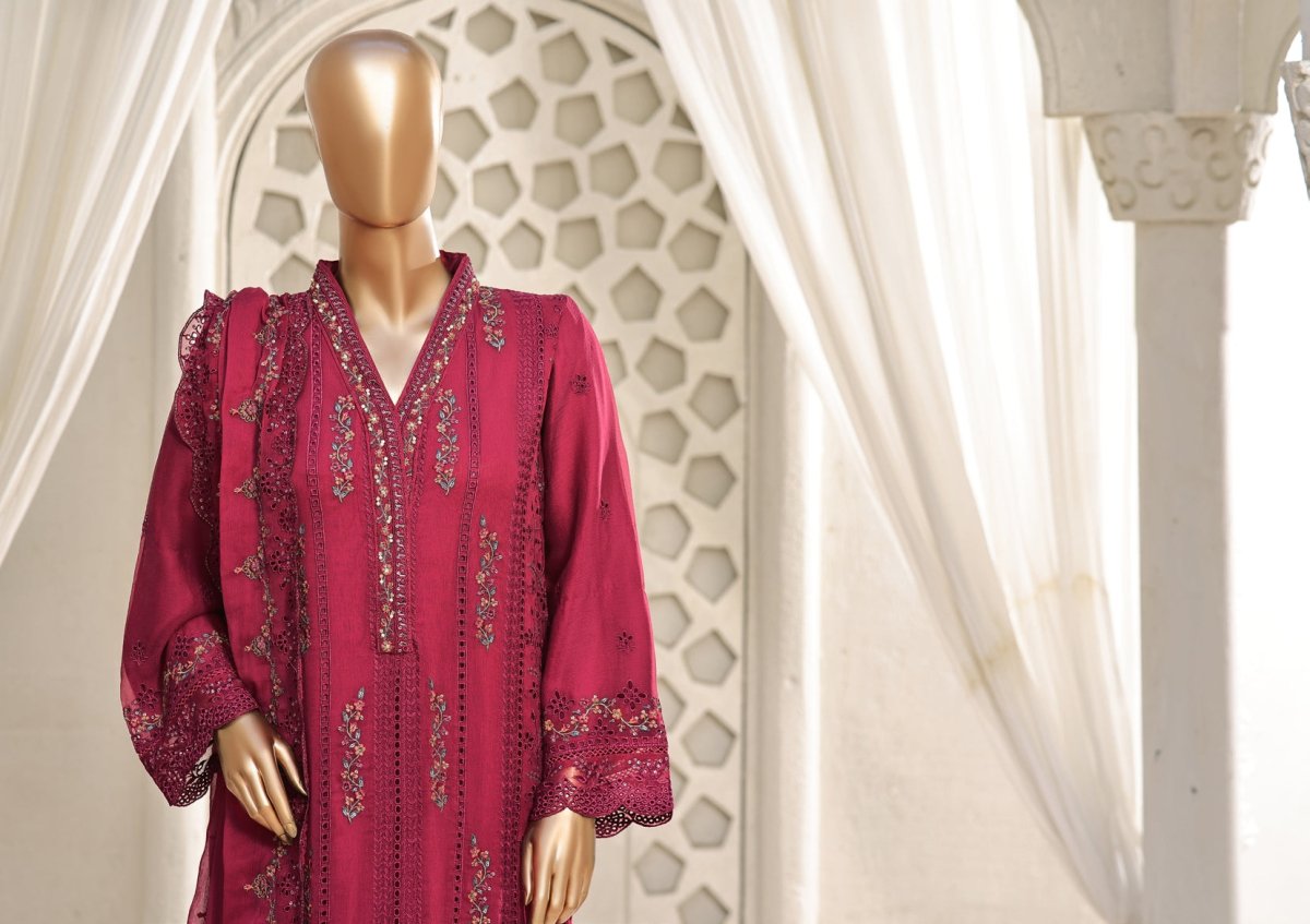 Sada Bahar Embroidered Chiffon Party Wear Suit SBA83-Designer dhaage