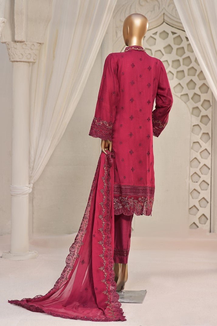 Sada Bahar Embroidered Chiffon Party Wear Suit SBA83-Designer dhaage