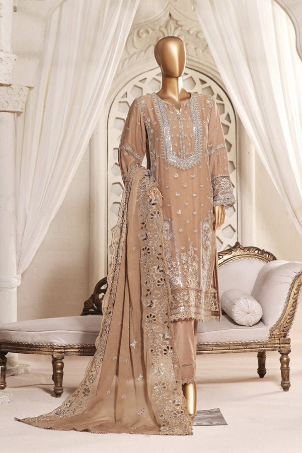 Sada Bahar Embroidered Chiffon Party Wear Suit SBA95-Designer dhaage