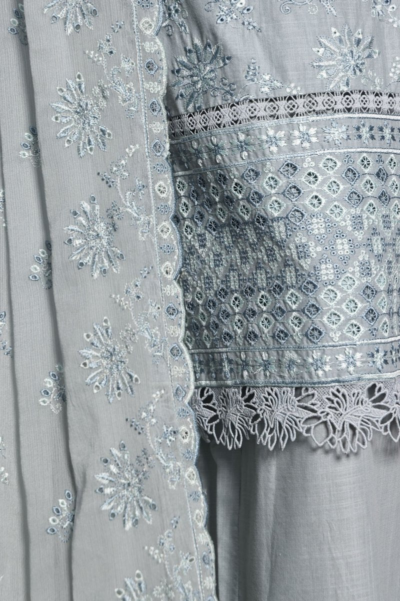 Sada Bahar Lawn Chikankari Pakistani Suit SBA91-Designer dhaage