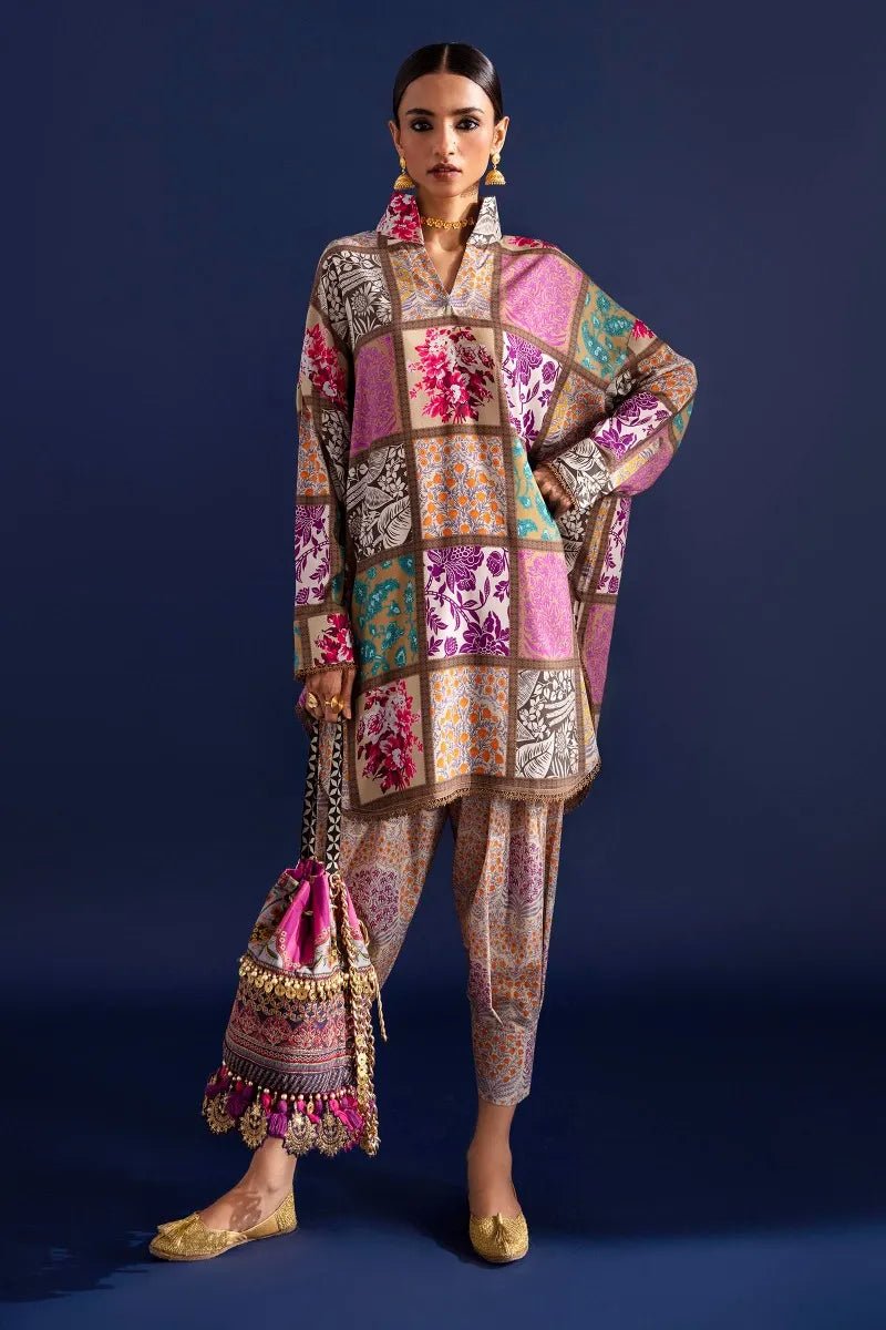 Sana Safinaz Mahay 25A Linen 2 Piece Suit SAN294 - Designer dhaage