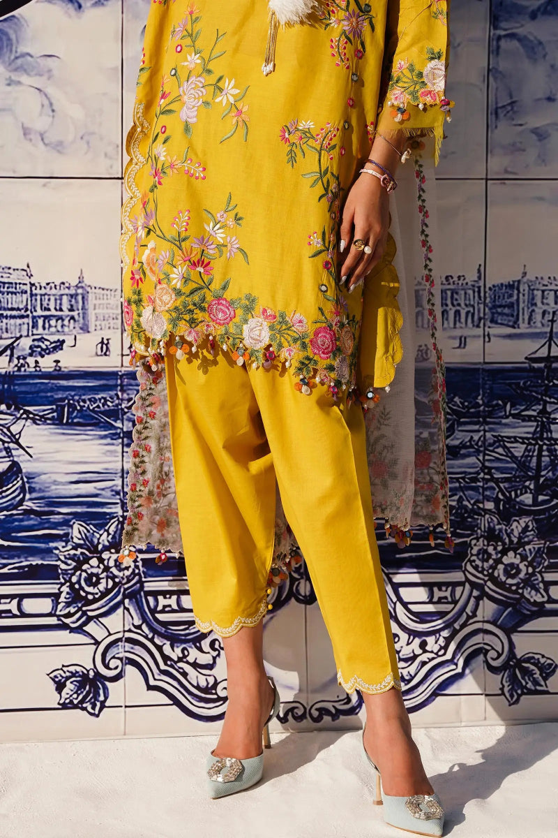 Sana Safinaz Muzlin 2A Pakistani Lawn Suit SAN267 - Designer dhaage