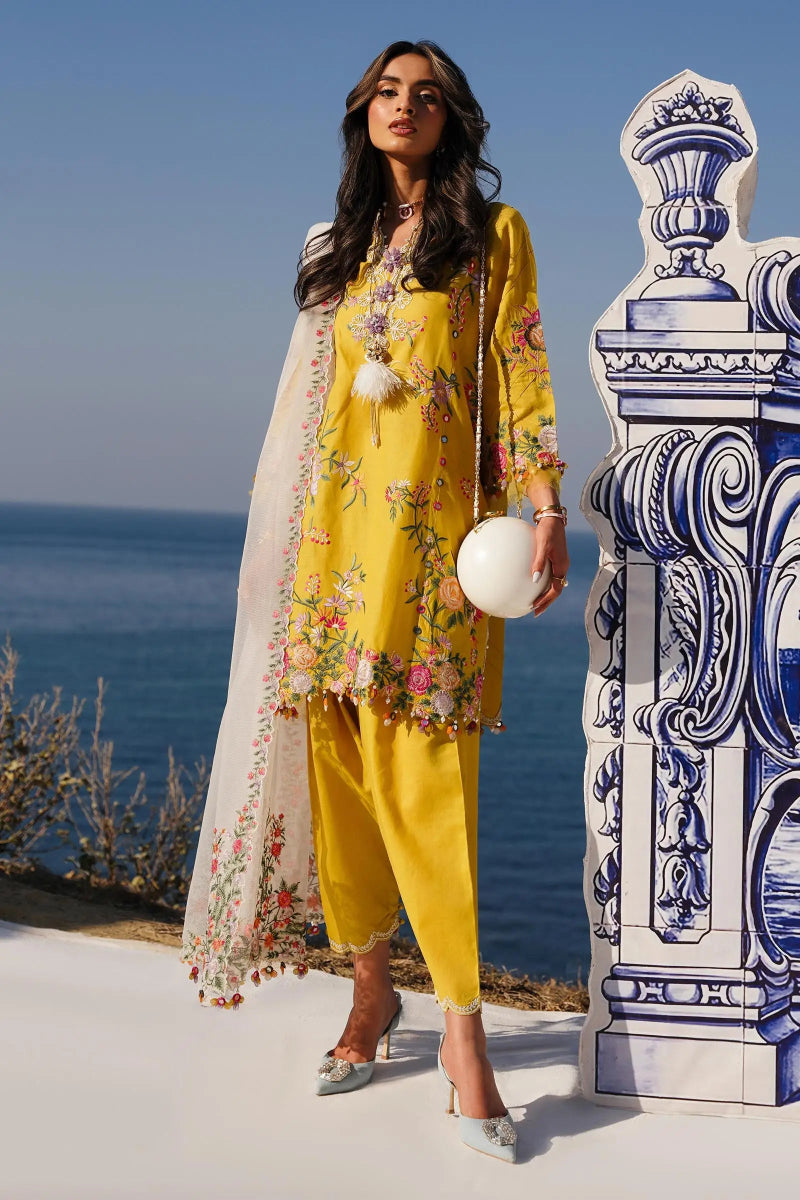 Sana Safinaz Muzlin 2A Pakistani Lawn Suit SAN267 - Designer dhaage