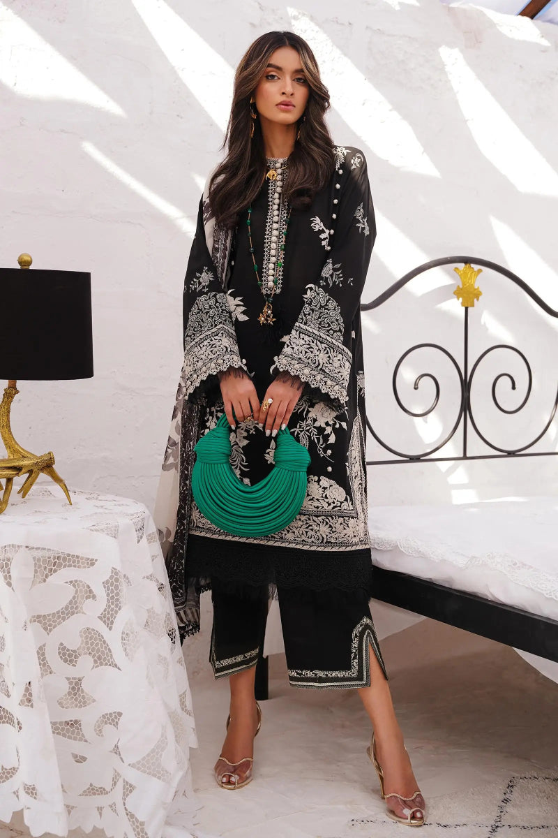 Sana Safinaz Muzlin 7A Pakistani Lawn Suit SAN262 - Designer dhaage