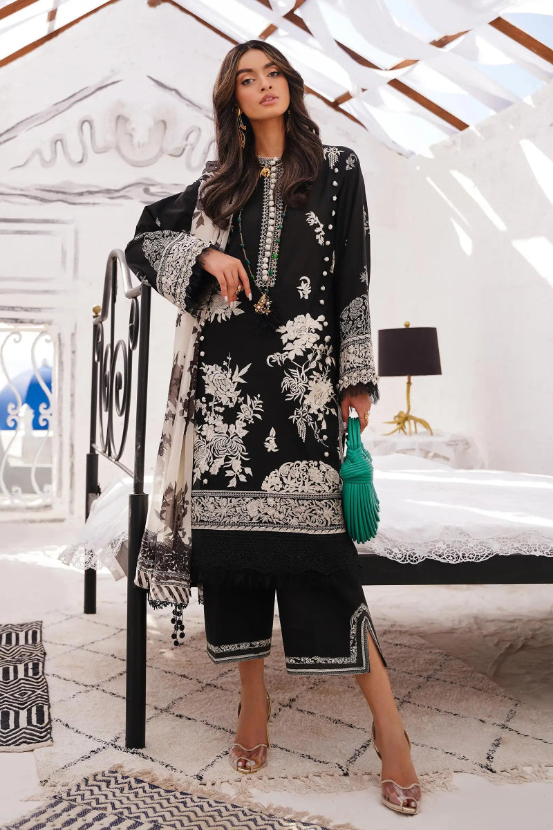 Sana Safinaz Muzlin 7A Pakistani Lawn Suit SAN262 - Designer dhaage