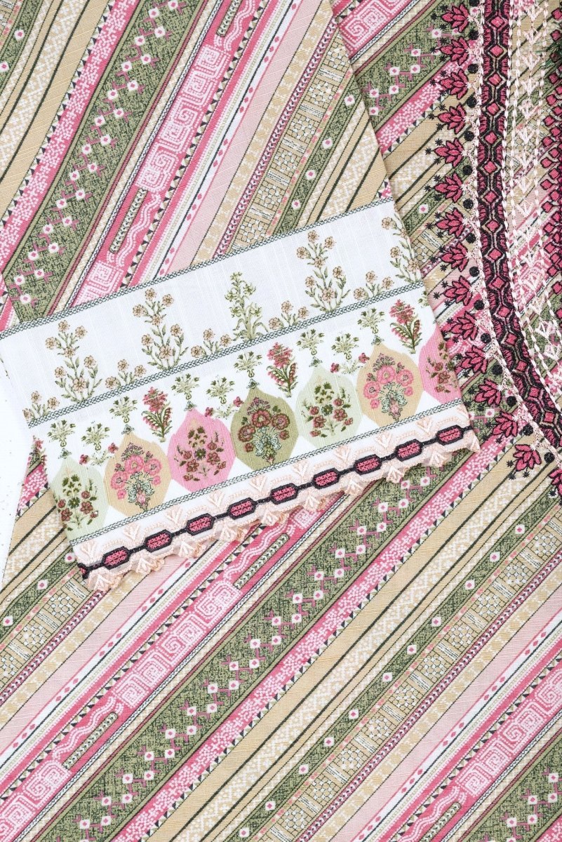 Sapphire Embroidered Khaddar 3 Piece Suit SAP111 - Designer dhaage