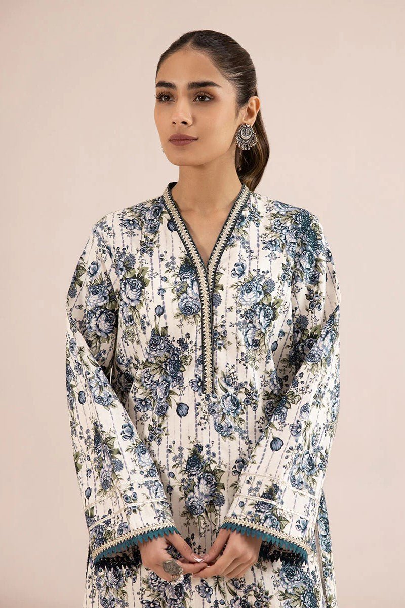 Sapphire Lawn 2 Piece Suit SAP141 - Designer dhaage