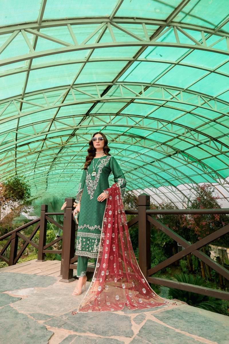 Simrans Luxury Lawn Pakistani Suit SIM176-Designer dhaage