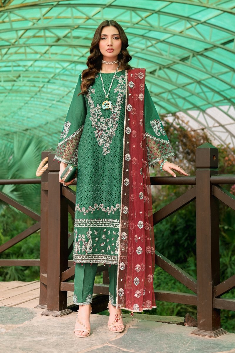 Simrans Luxury Lawn Pakistani Suit SIM176-Designer dhaage