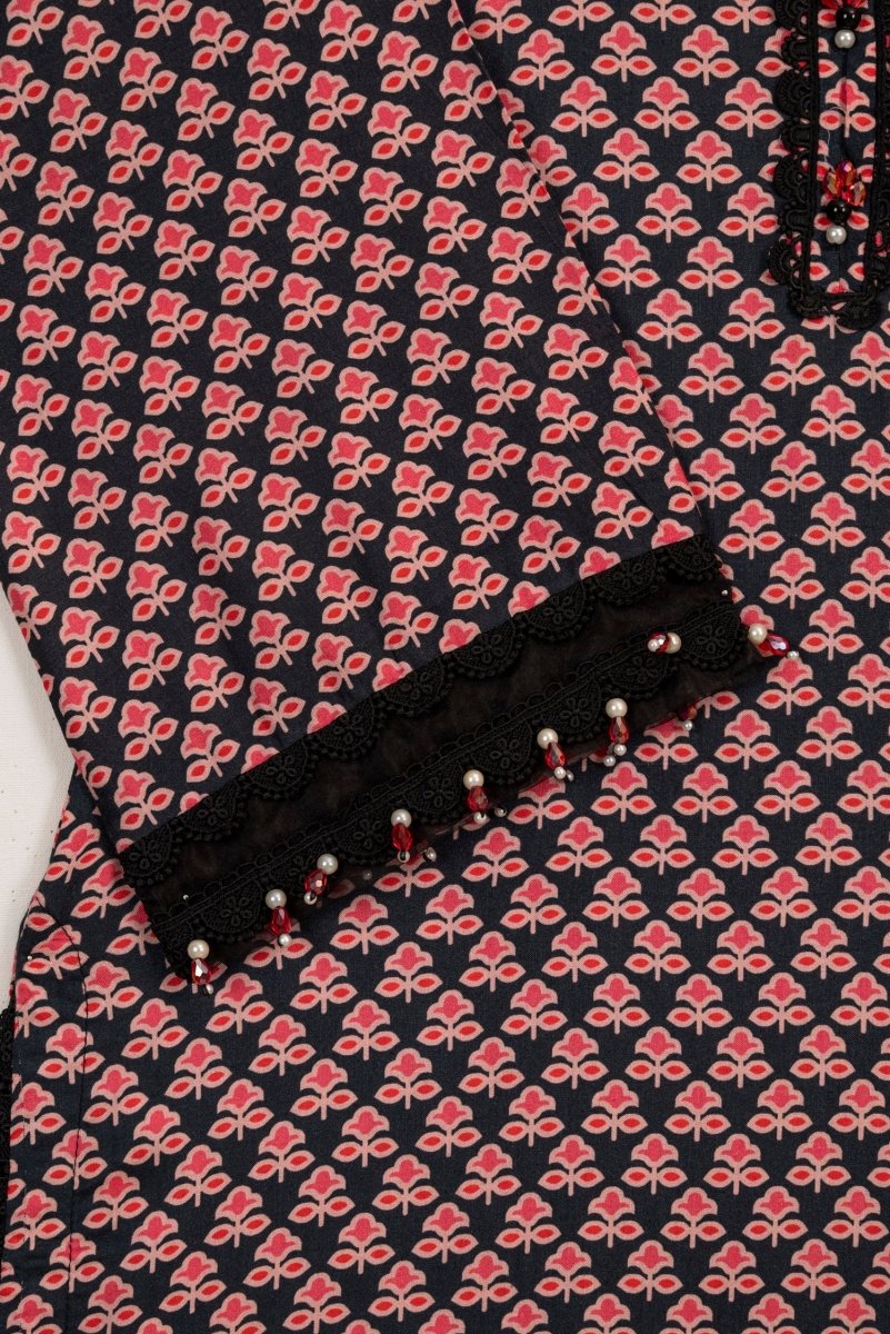 So Kamal Linen 3 Piece Suit SKA67 - Designer dhaage