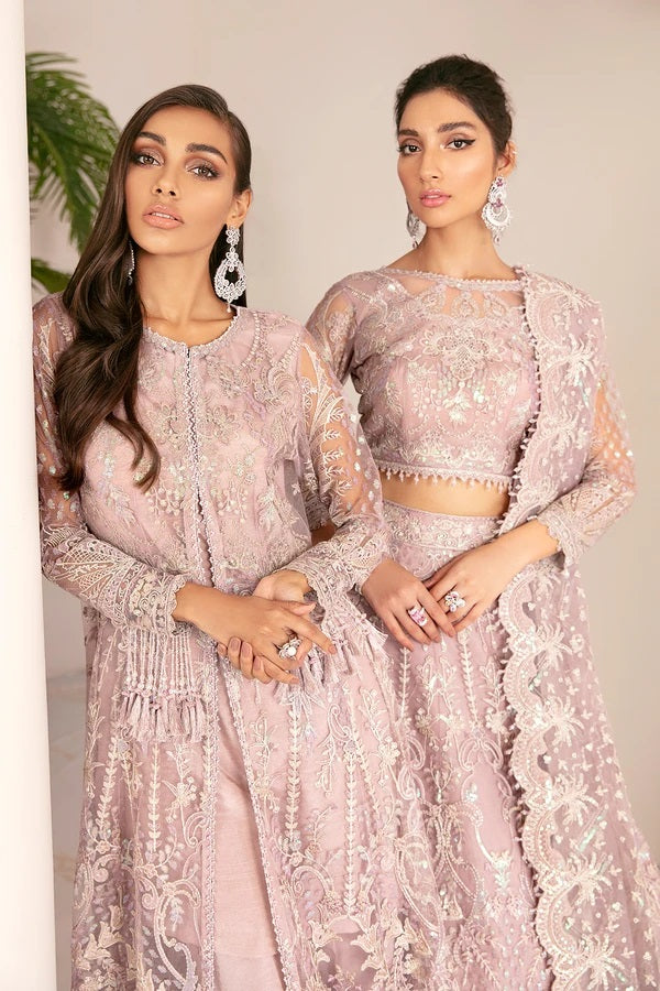 Baroque Chantelle Pink Salt-Designer dhaage